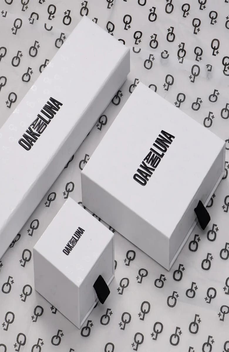 Oak & Luna Give Me a Sign Zodiac Name Necklace - Gold Vermeil, Alternate, color, Pisces