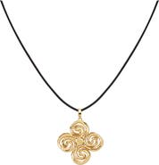 RETRO CHIC Eternal Spiral Pendant Necklace