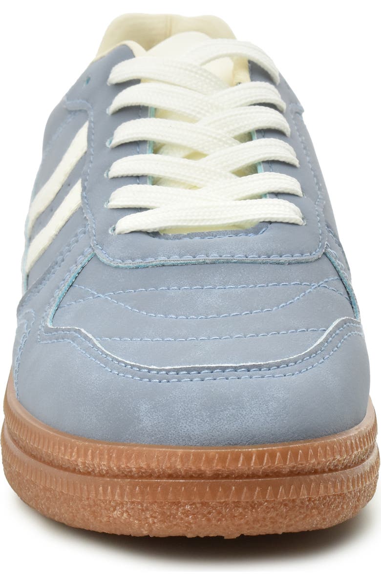 Nicole Miller Low Top Crepe Sole Sneaker, Alternate, color, Blue White Green