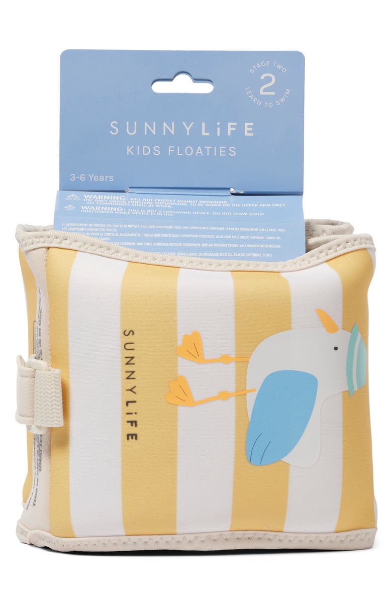 Sunnylife Kids' Print Floaties, Alternate, color, Yellow