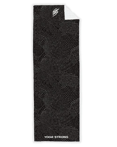Yoga Strong HydroGrip Performance Towel in Black  product