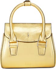 behno Mini Coco Leather Satchel