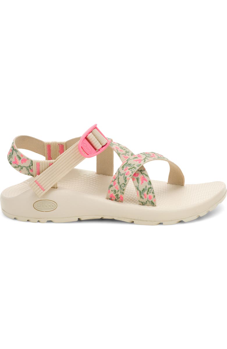 Chaco Z1 Classic Embroidered Garden Sandal, Alternate, color, Botanic Pink