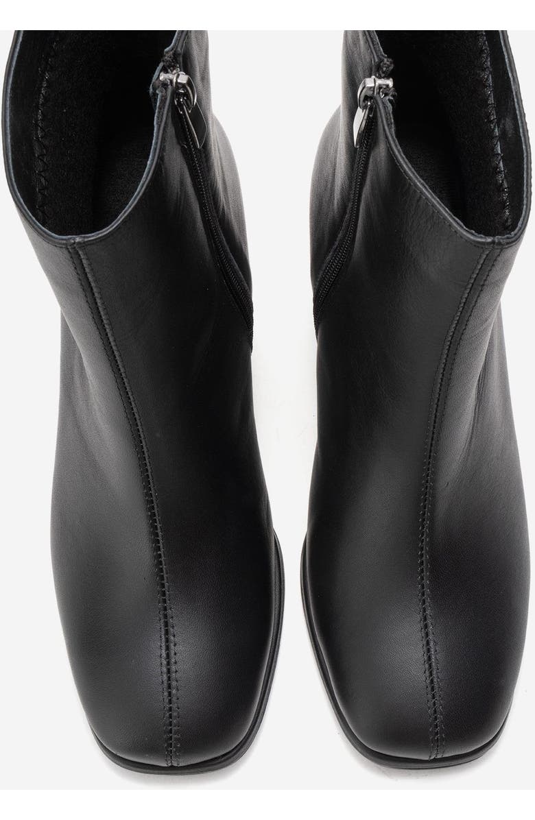 Forever
Always Shoes Napoli Leather Block Heel Boot, Alternate, color, Black