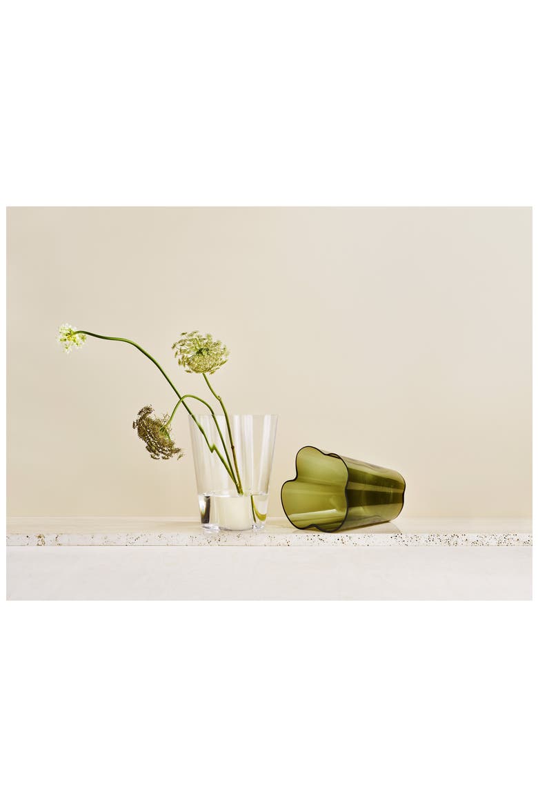 Aalto Vase, Alternate, color, GLASS