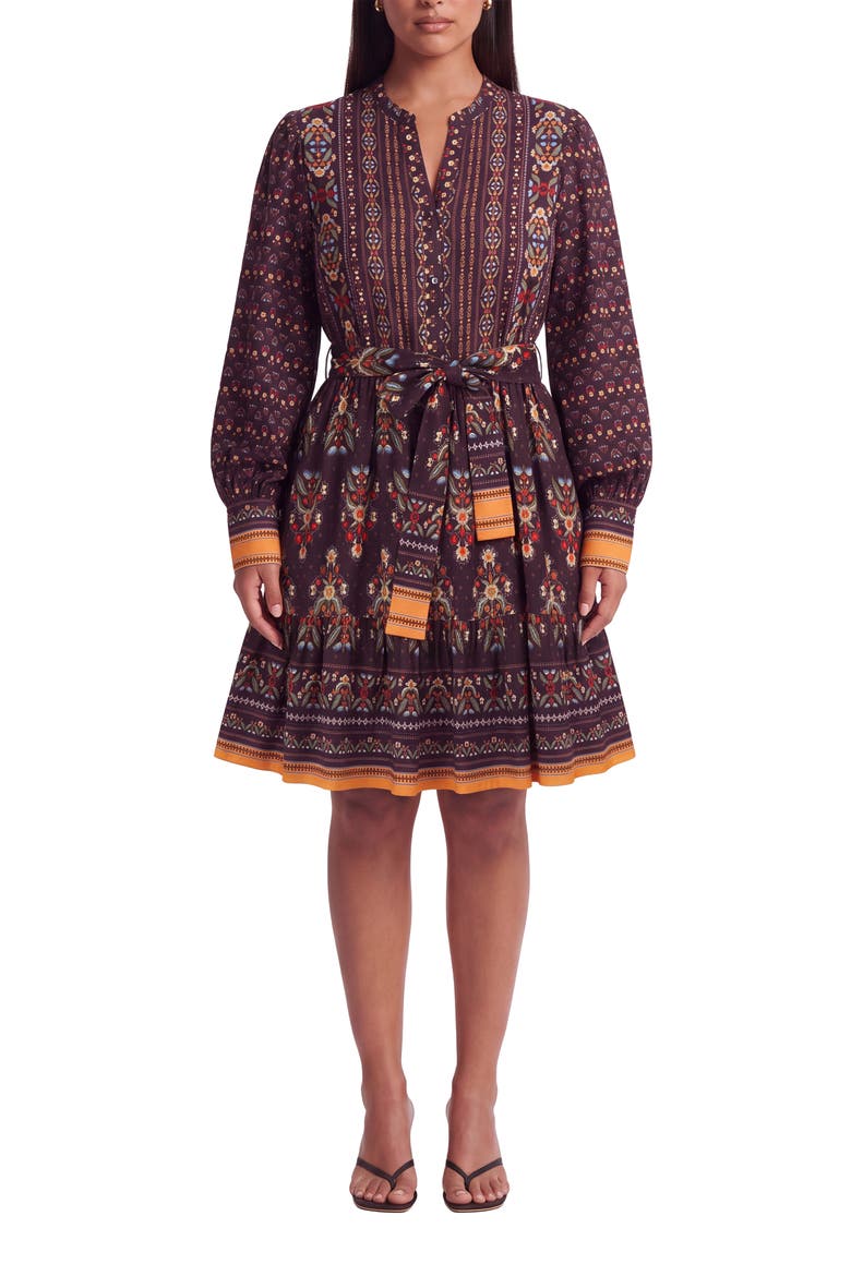 Kira Minidress, Main, color, BROWN MULTI