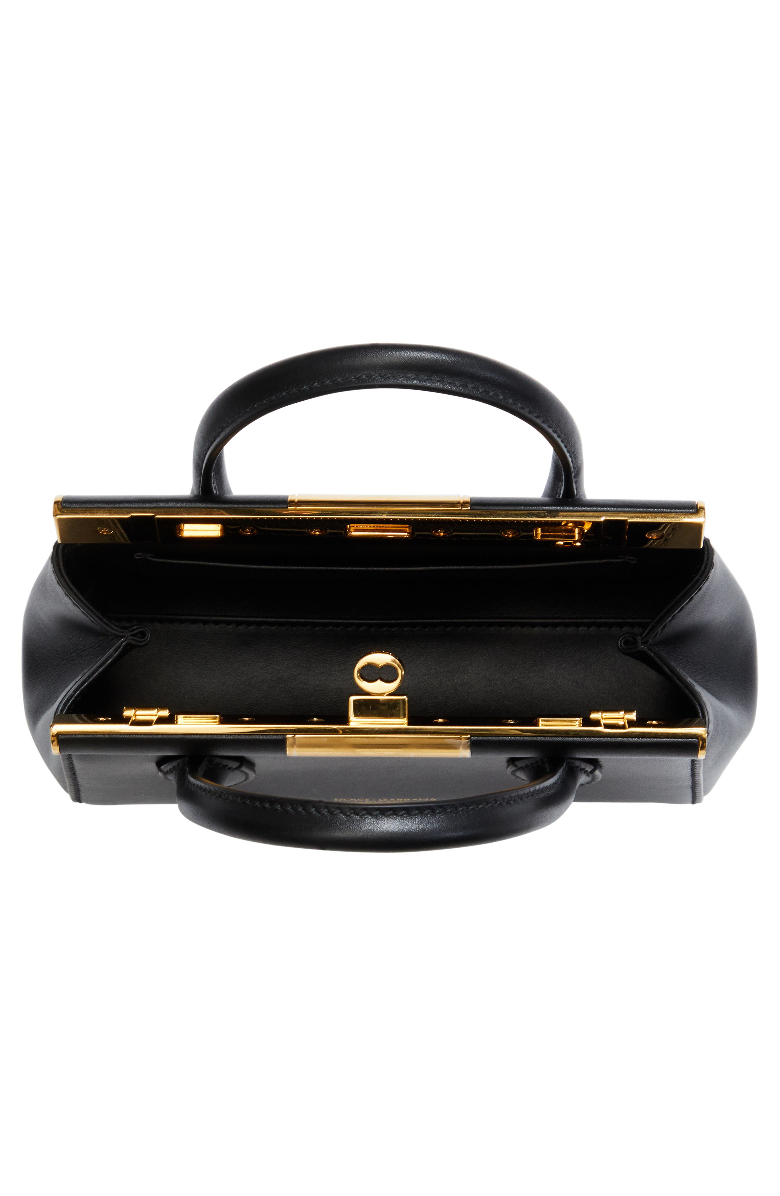 Dolce&Gabbana Marlene Day Mini Bag, Alternate, color, 80999 Nero