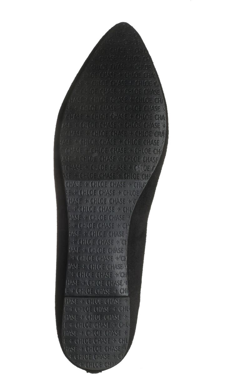 CHASE AND CHLOE Pointy Toe Loafer, Alternate, color,