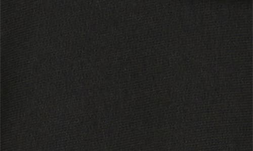 Maison Margiela Décortiqué Logo Raw Cut Fleece Hoodie In Black