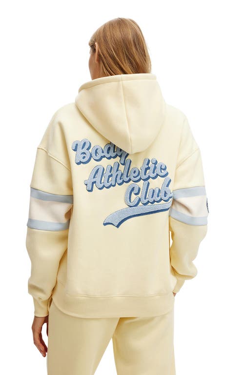 COTTON ON BODY ACTIVE PLUSH PREMIUM GRAPHIC HOODIE