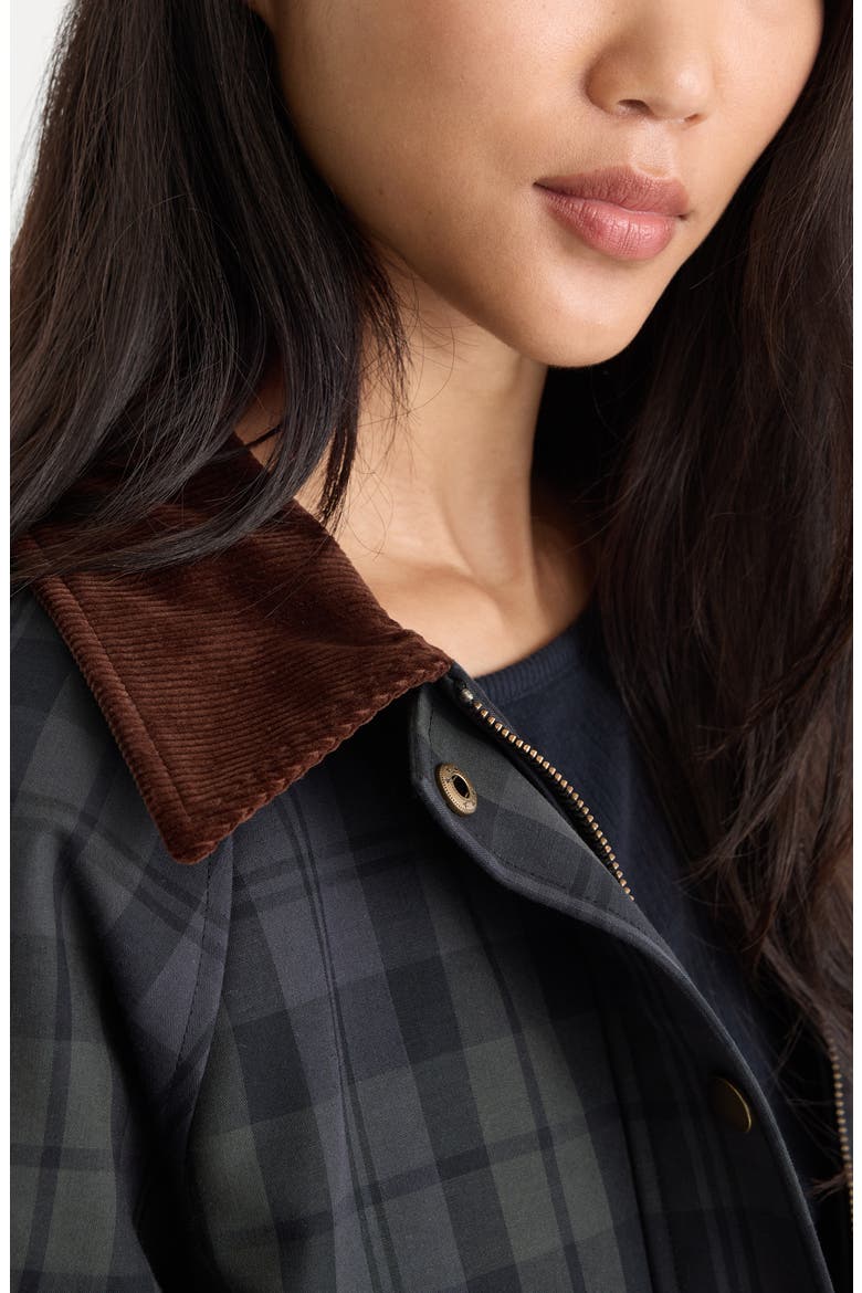 The Heritage Jacket, Alternate, color, NAVY AND GREEN PLAID