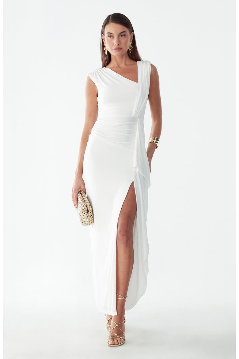 Amira Maxi Dress, Alternate, color, White