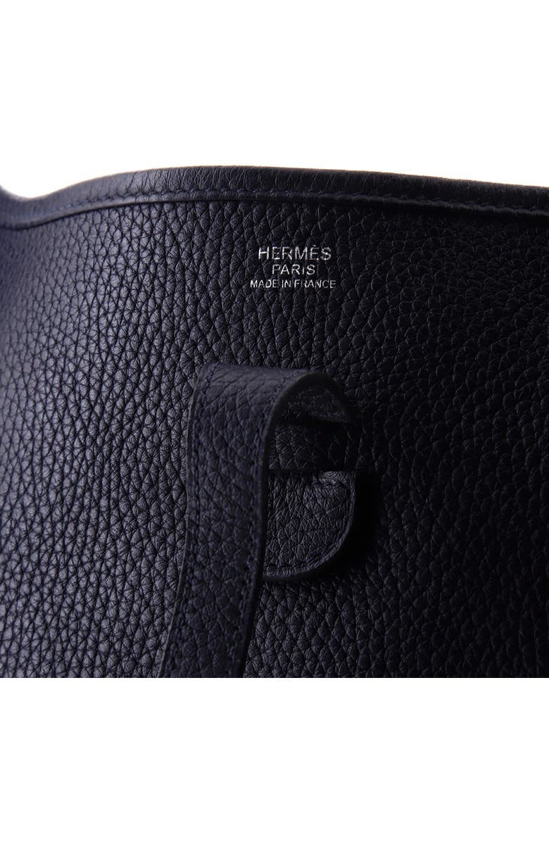 Pre-Owned Hermes Evelyne Bag Gen III Clemence PM, Alternate, color, Bleu Nuit