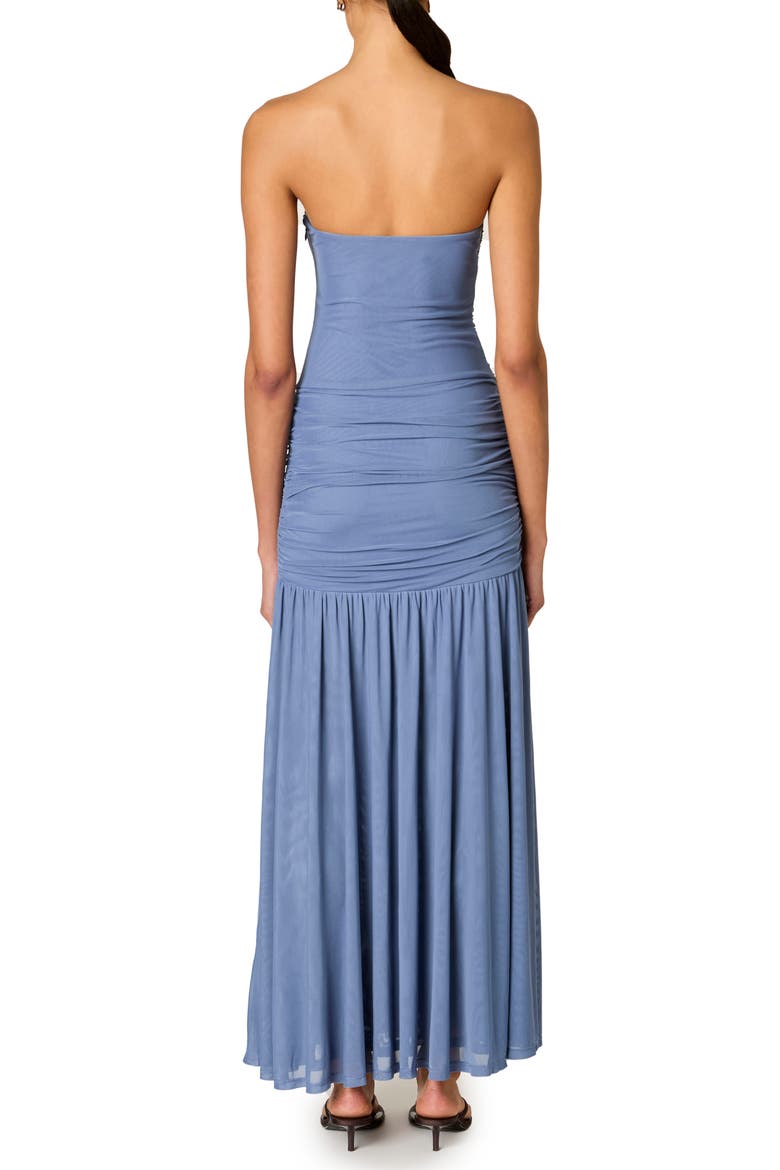 Abbott Kinney Strapless Maxi Dress, Alternate, color, SLATE BLUE