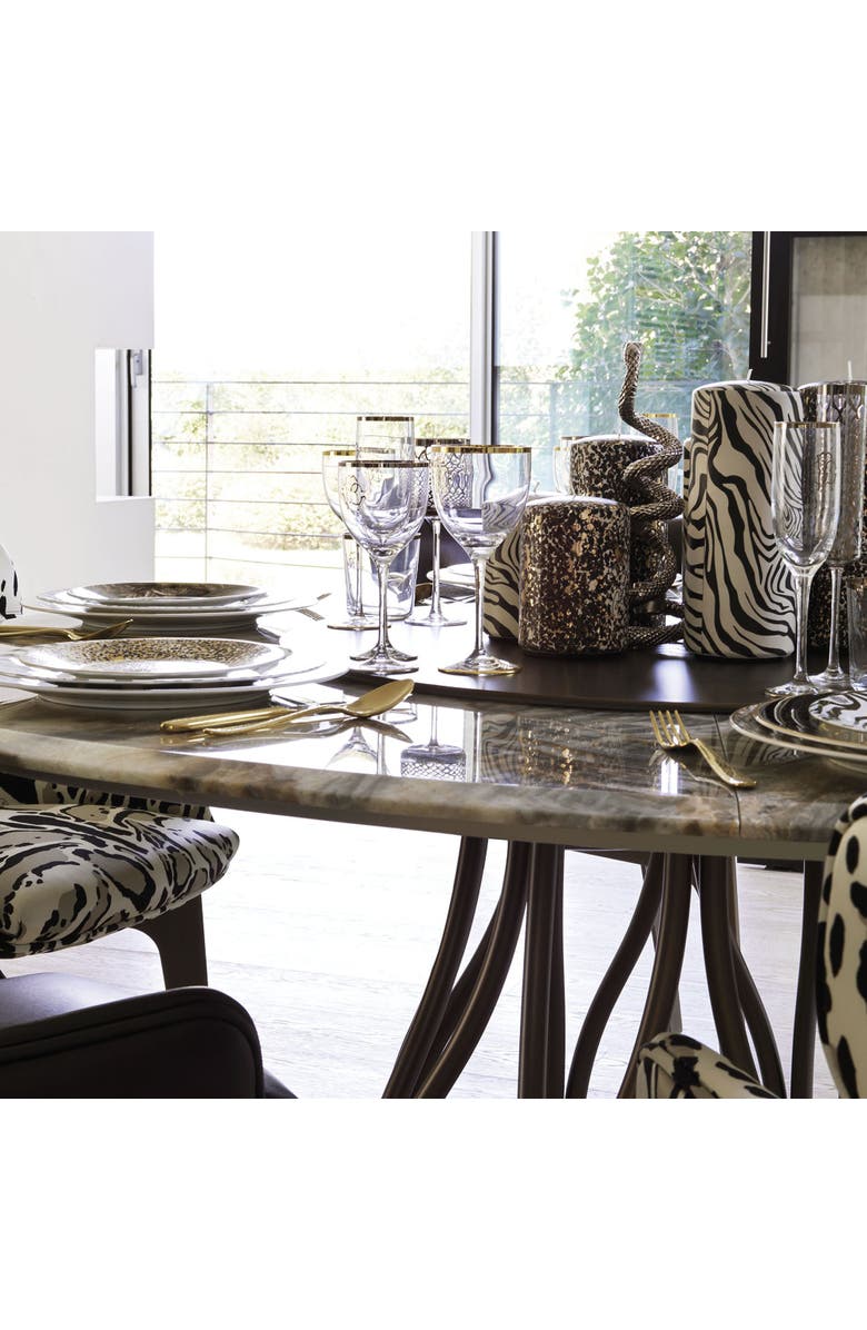 CAVALLI Home Luxury High Vase, Alternate, color, Zebrage