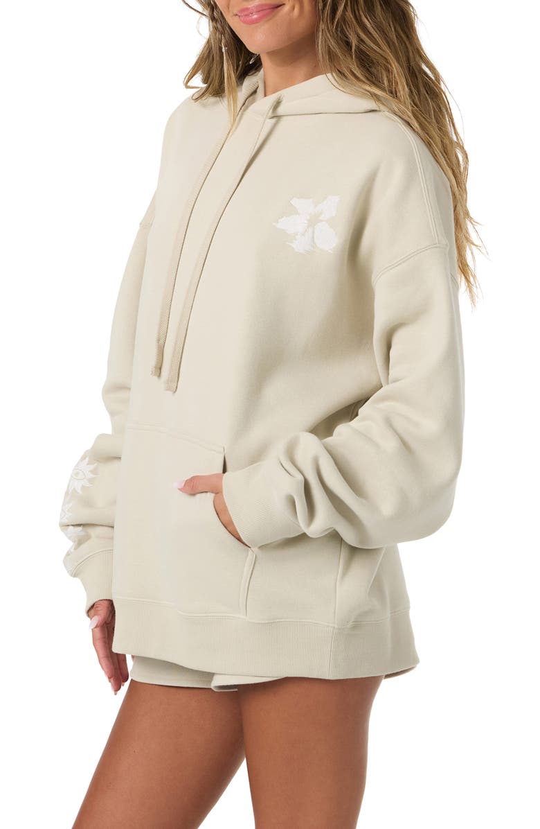 O'Neill Tropic Melt Oversize Cotton Blend Hoodie, Alternate, color, 