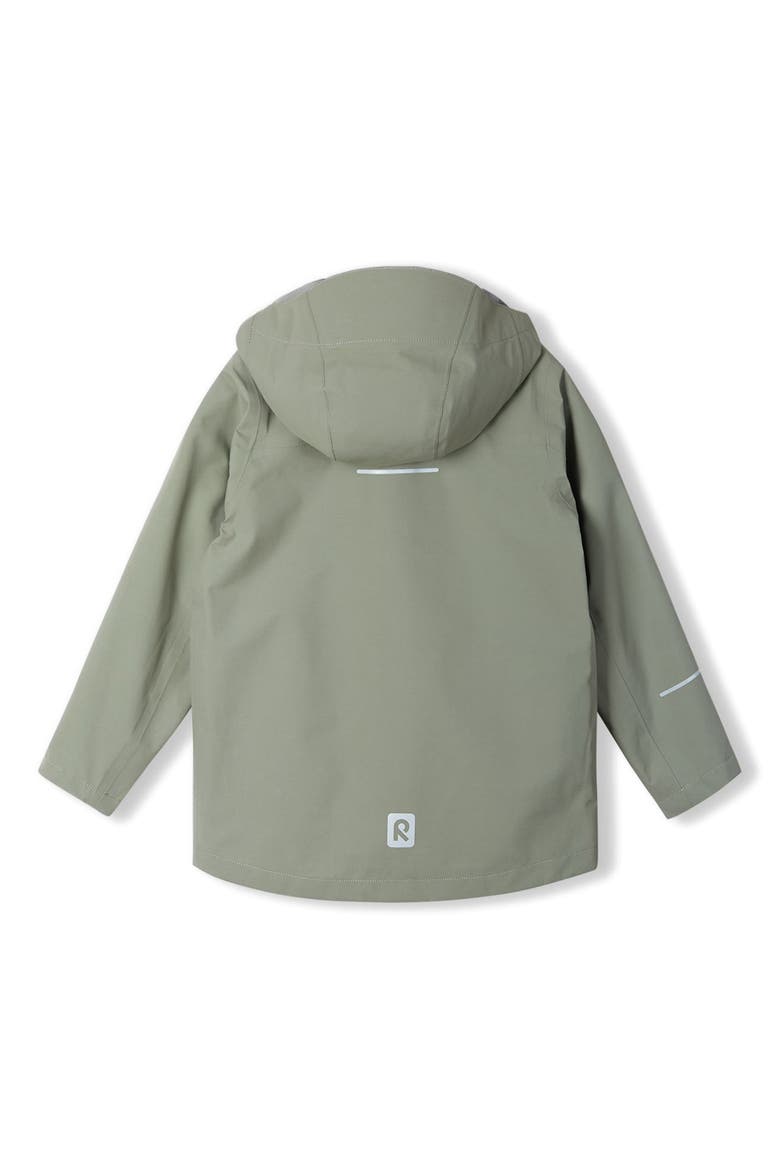 Kids' Voyager Reimatec Waterproof Rain Jacket, Alternate, color, GREYISH GREEN