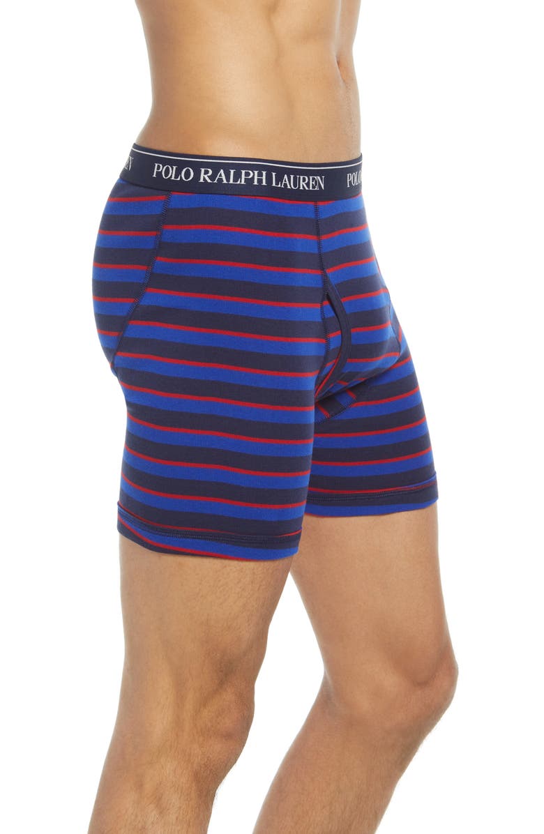 Polo Ralph Lauren Assorted 3-Pack Boxer Briefs, Alternate, color, 
