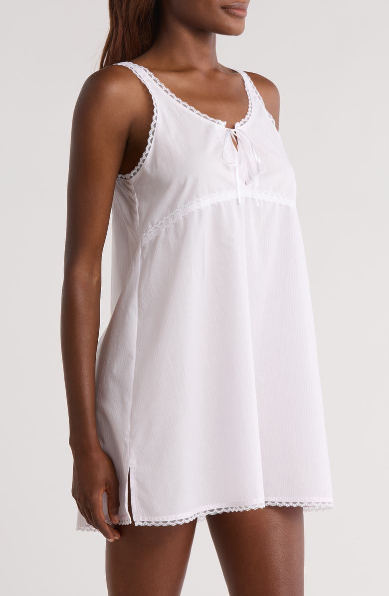 Andine Vionette Lyon Cotton Chemise, Alternate, color, Pink