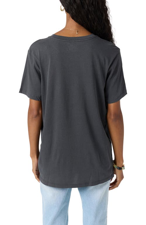 O'neill Botanic Blossom Oversize Graphic T-shirt In Black