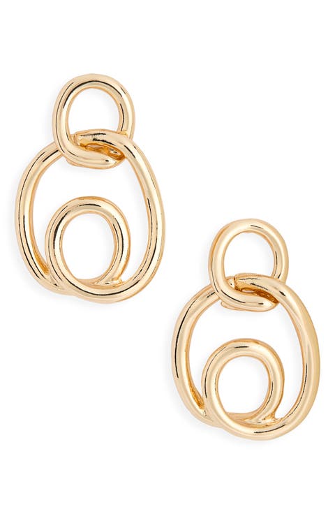 Intertwined Drop Earrings