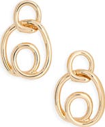 Leith Intertwined Drop Earrings