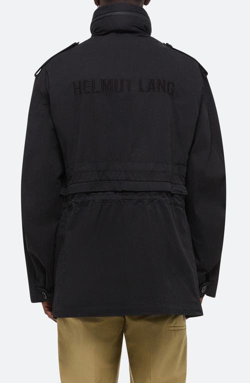 Helmut Lang Dissected Field Jacket In Black - 001