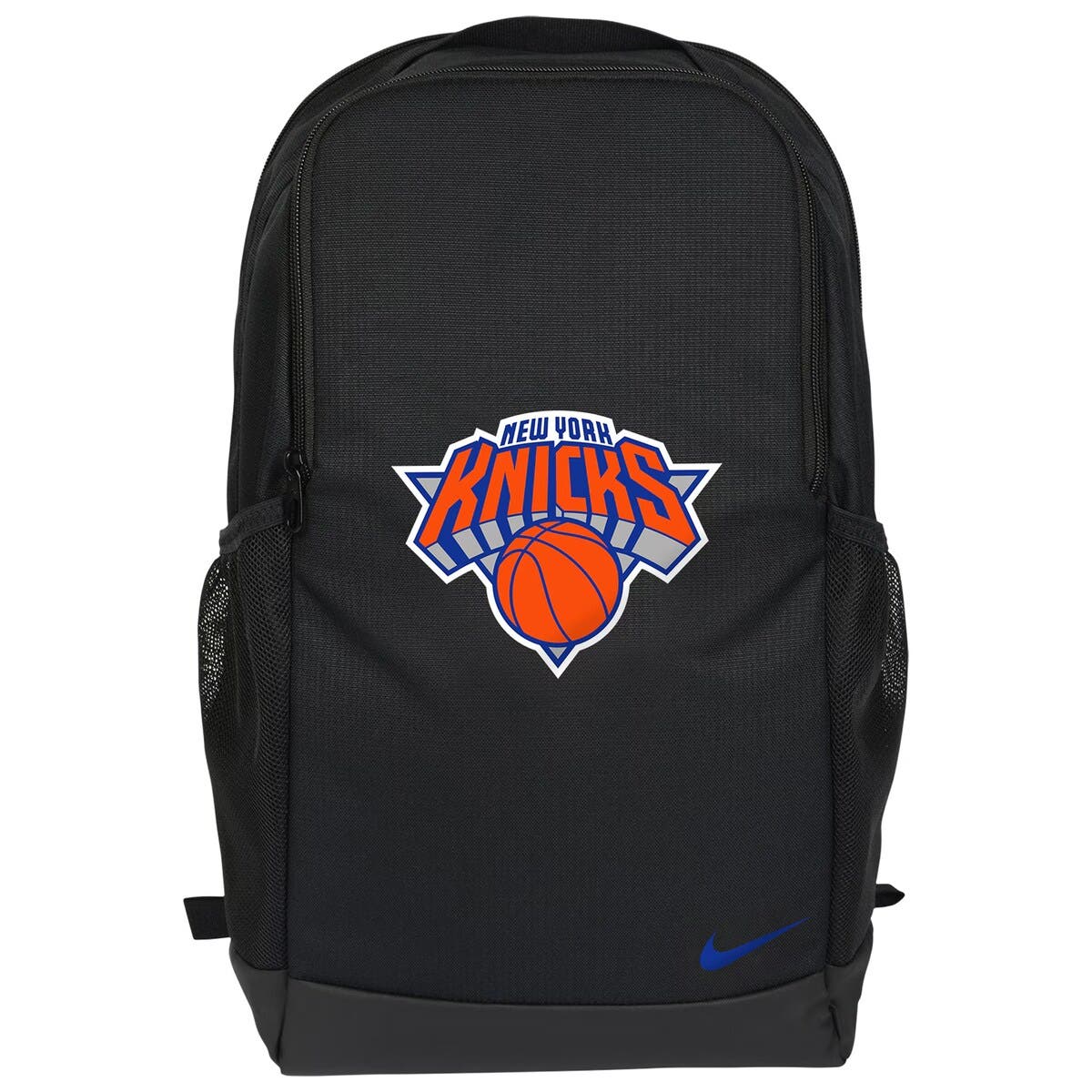 Nike Black New York Knicks Brasilia Backpack, Main, color, 