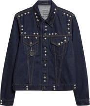 Yohji Yamamoto Studded HTC Denim Trucker Jacket