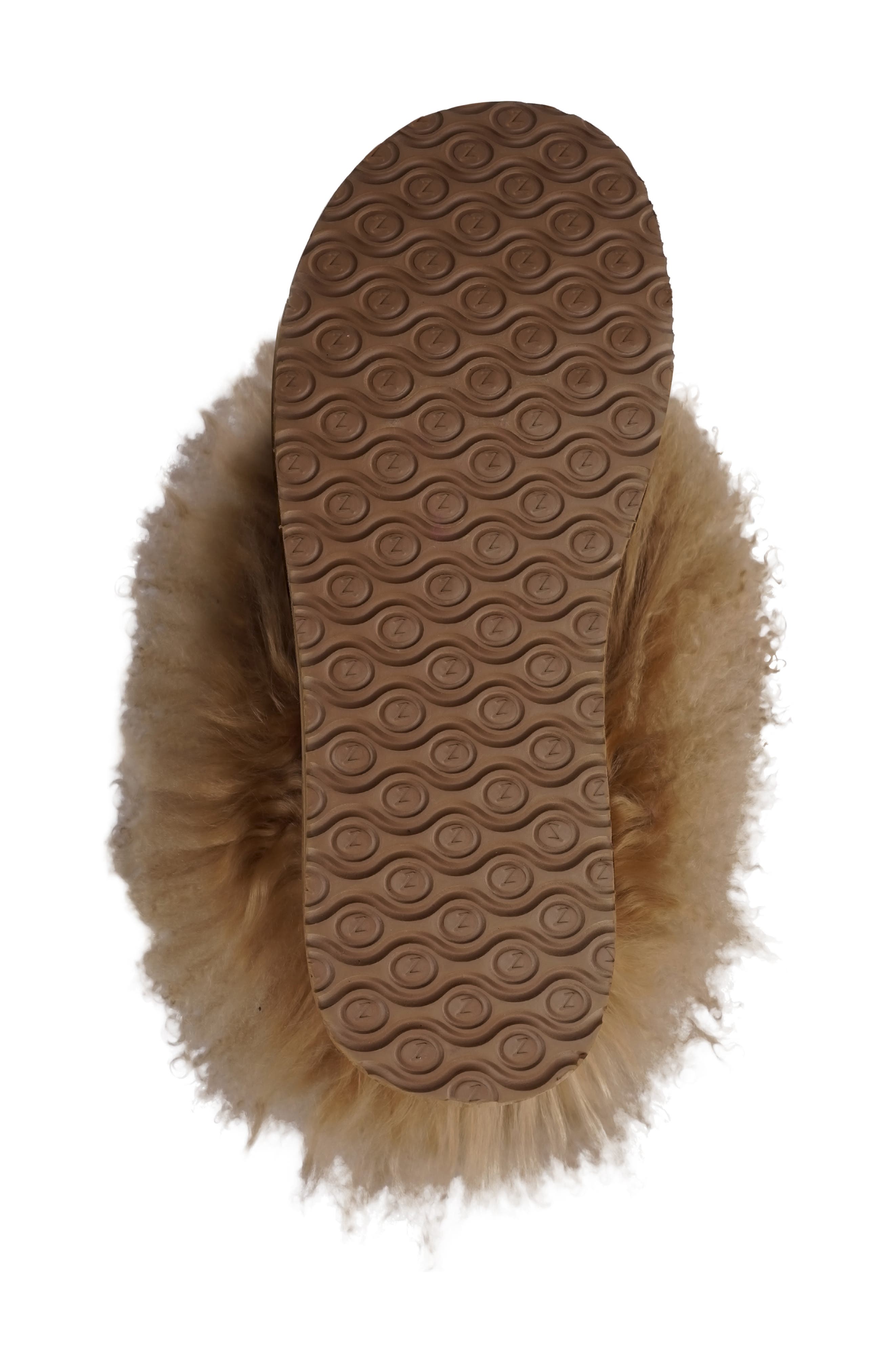 Alleja Genuine Shearling Platform Bootie, Alternate, color, BROWN