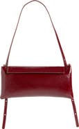 Ree Projects Elieze Crinkle Patent Leather Clutch