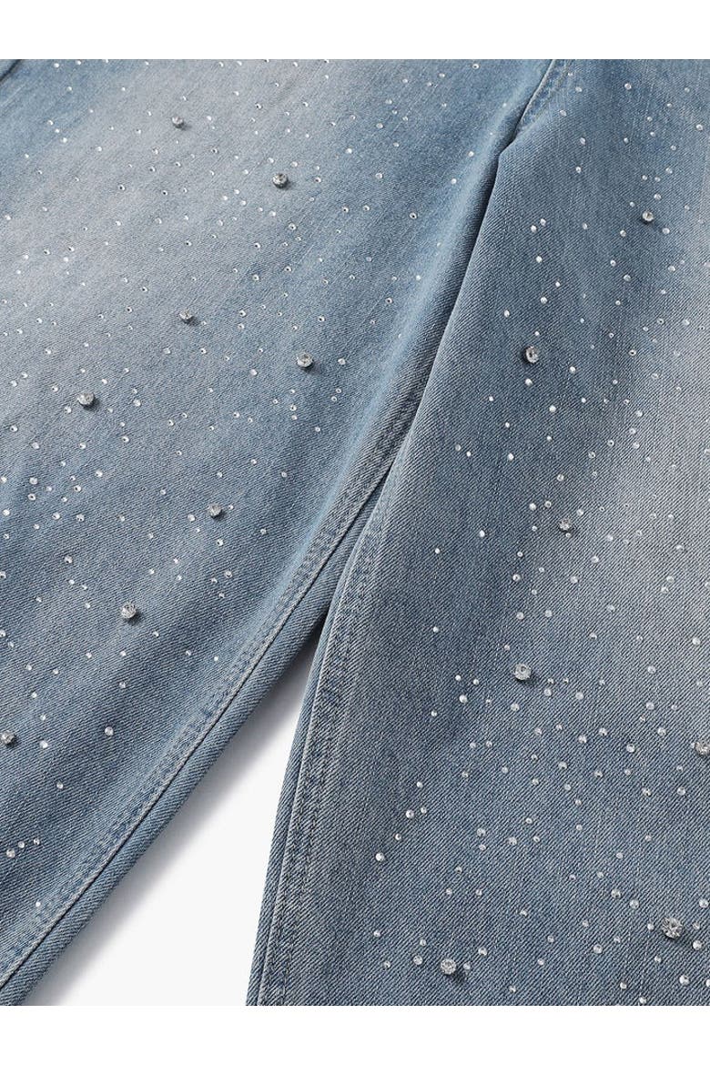 Rhinestone Baggy Jeans | Nordstrom