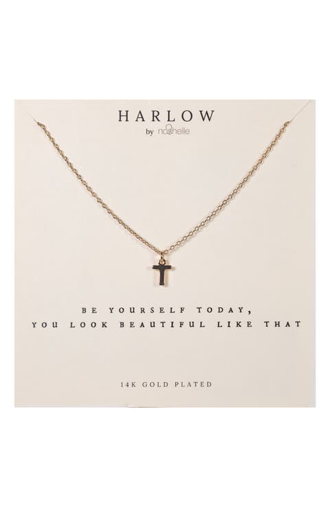 Initial Charm Necklace