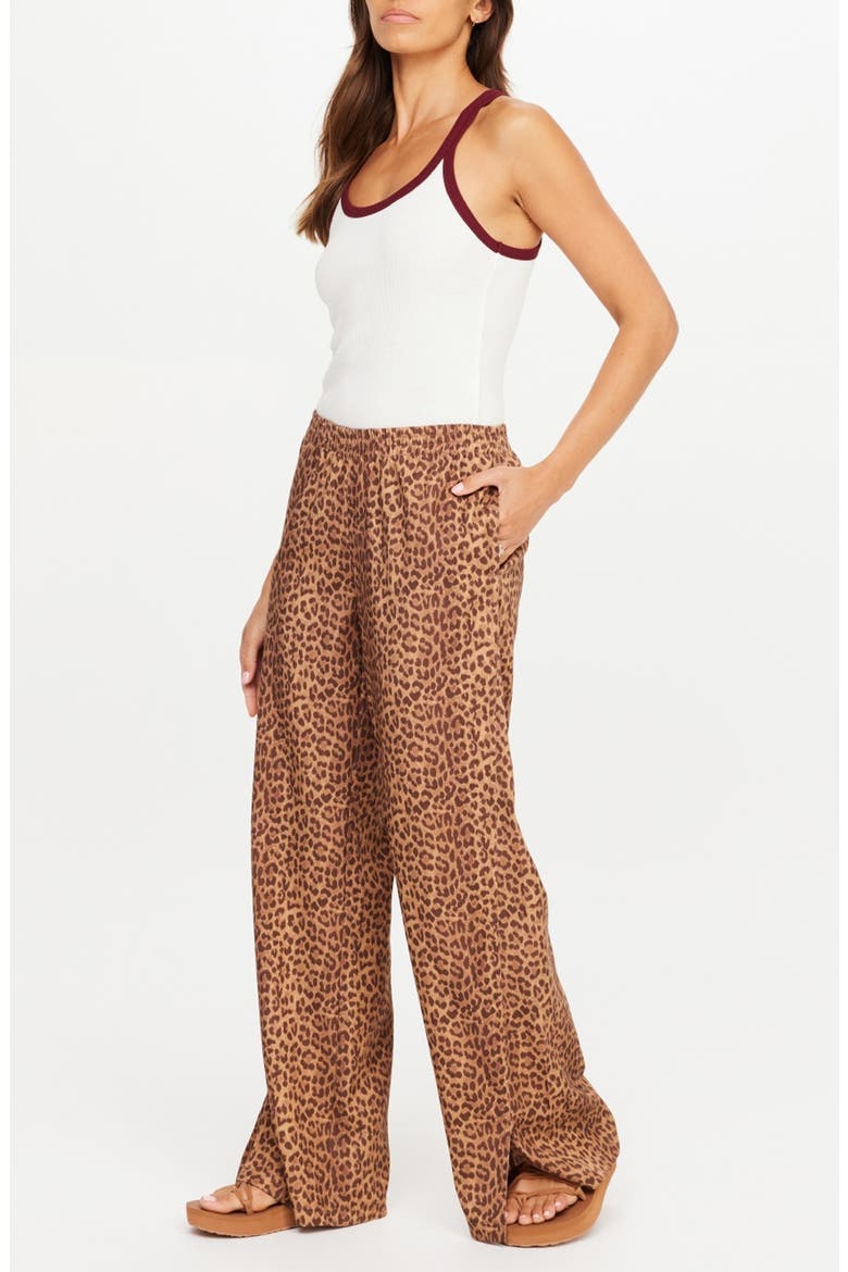 Javan Juliet Wide Leg Pants, Alternate, color, ANIMAL