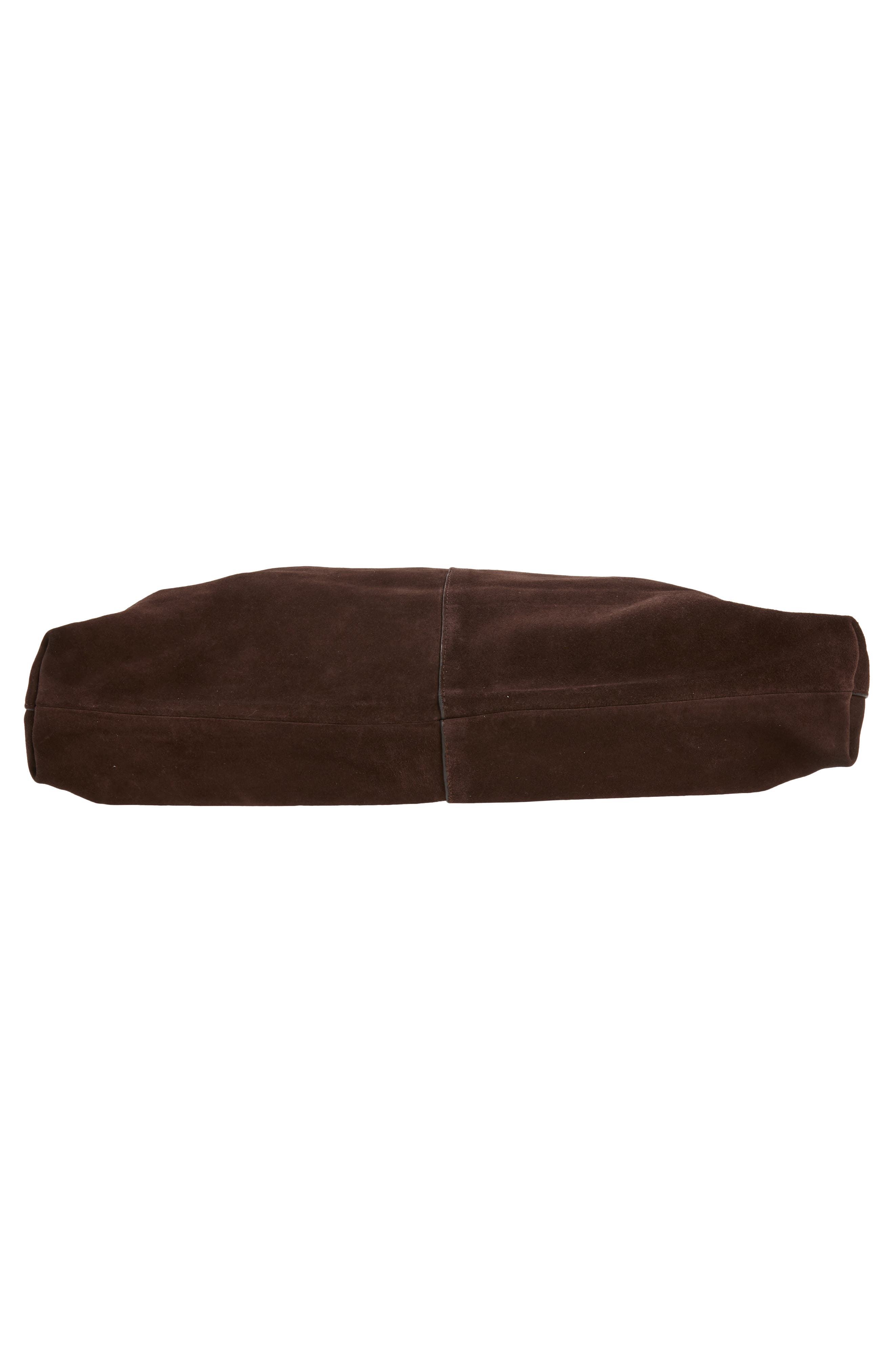 Joel Suede Shoulder Bag, Alternate, color, CHOCOLATE