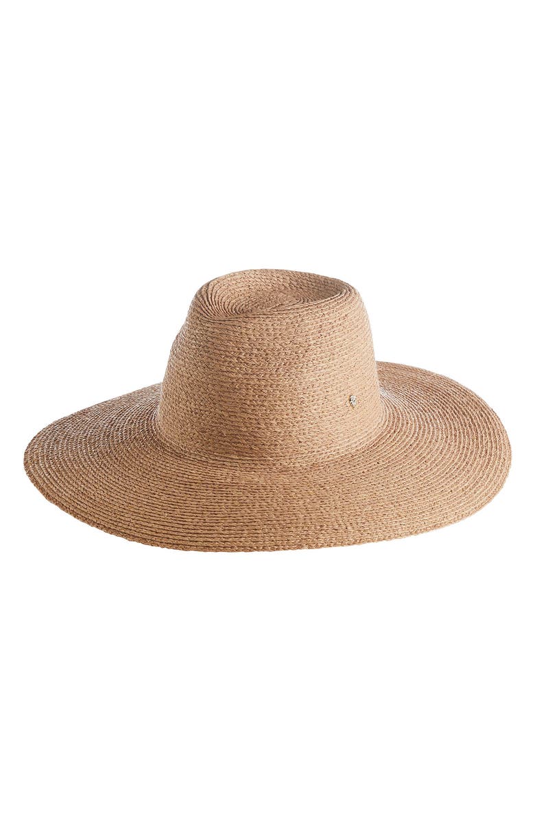 Helen Kaminski Maiya Wide Brim Raffia Hat, Main, color, 
