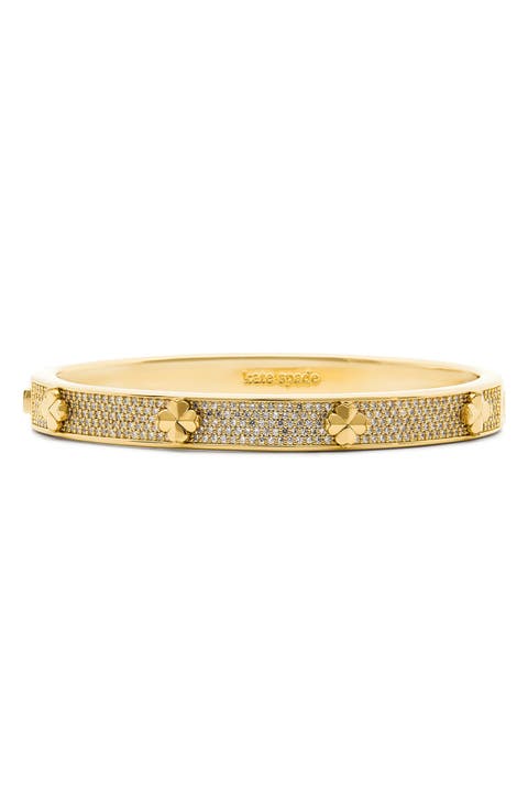 pavé hinge bangle