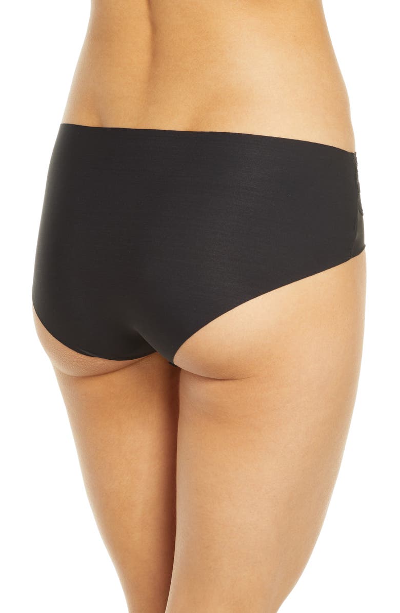 b.tempt'd by Wacoal b.bare Hipster Panties, Alternate, color, Night