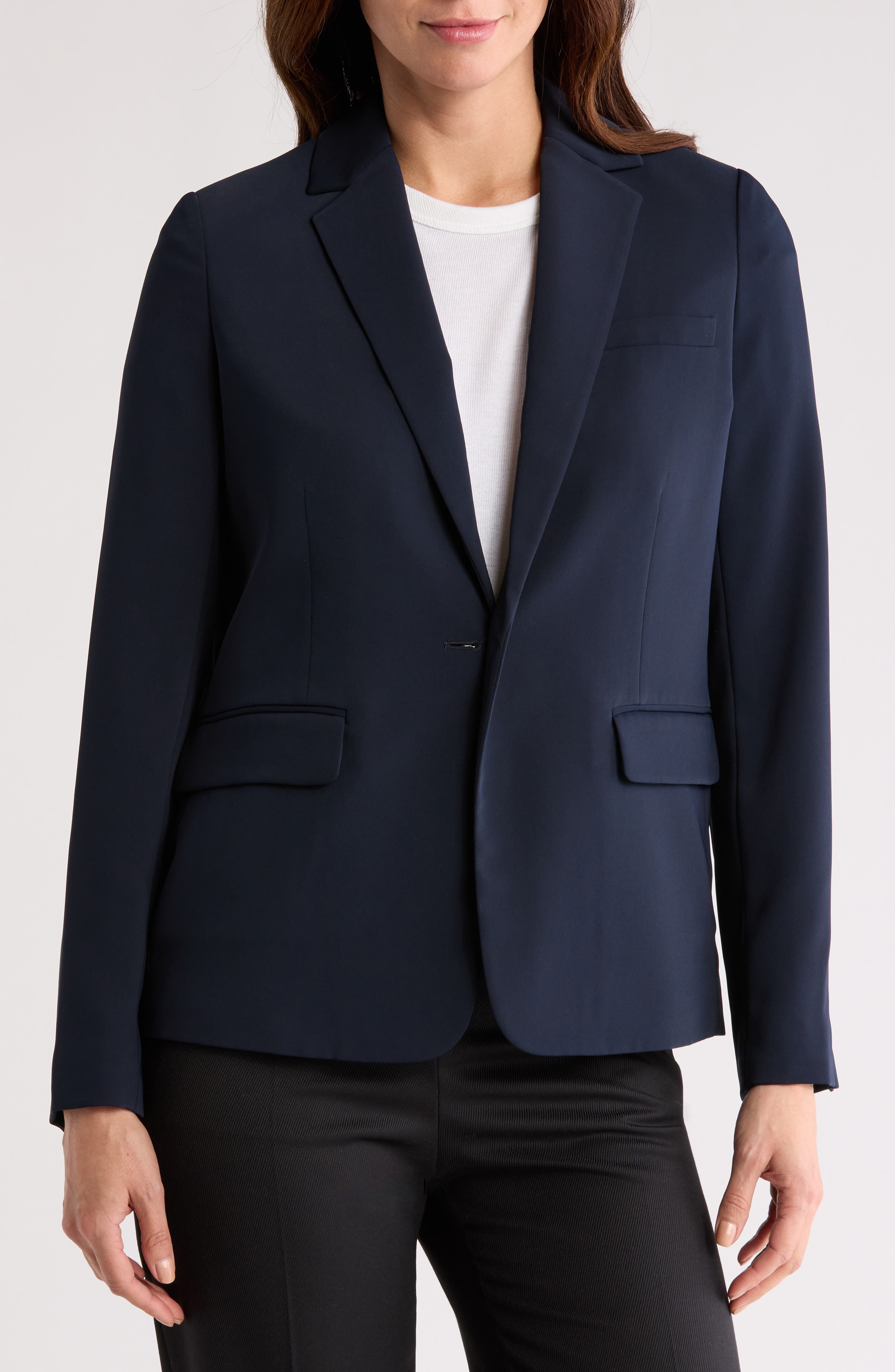 Vince Notch Lapel Blazer