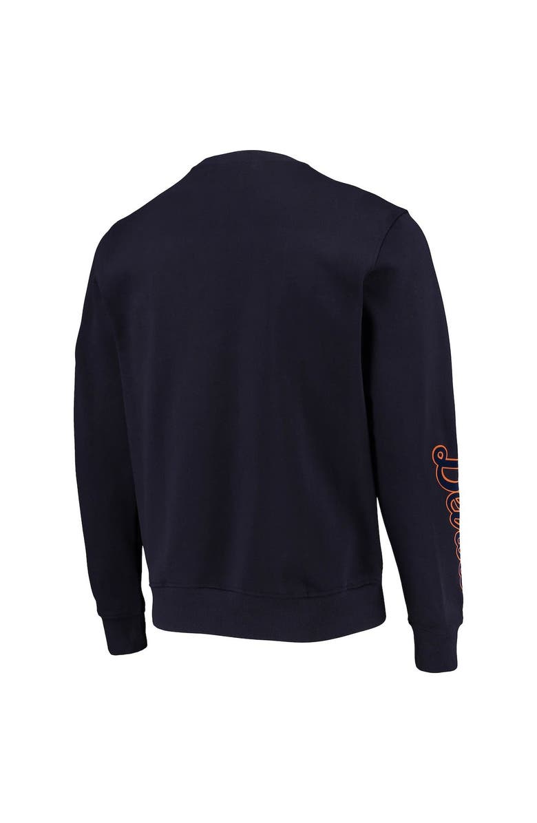 PRO STANDARD Men's Pro Standard Navy Detroit Tigers Stacked Logo Pullover Sweatshirt, Alternate, color,