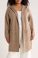 BY DESIGN Andrea Hoodie Open Front Jacket