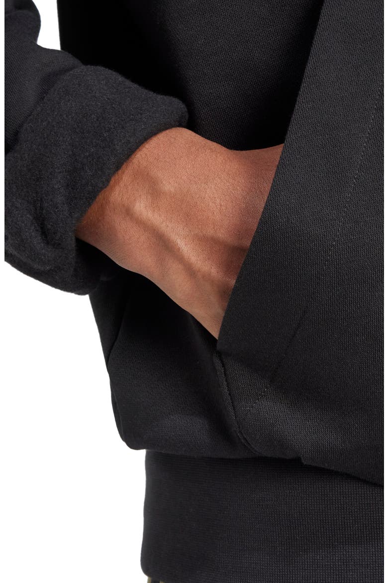 Feelcozy Hoodie, Alternate, color, BLACK/WHIT