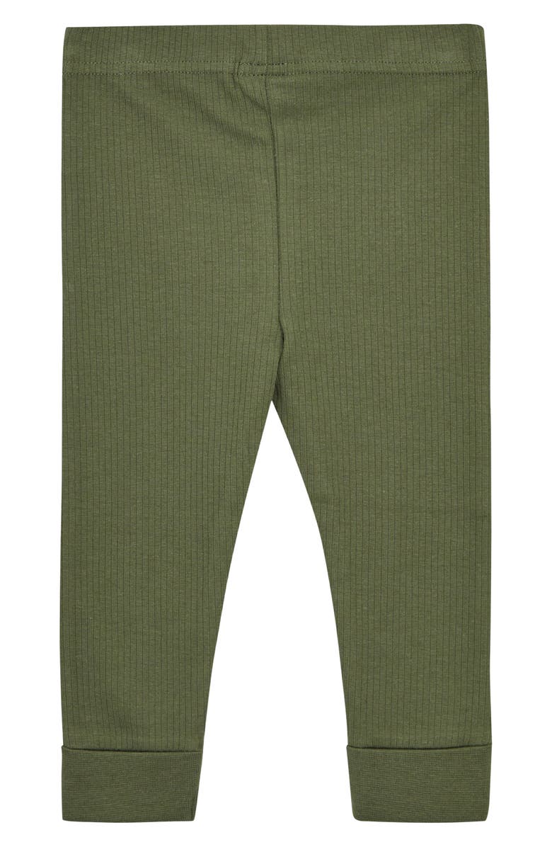 JOJO MAMAN BEBE Tractor Cotton Sweatshirt & Stretch Cotton Sweatpants Set, Alternate, color,