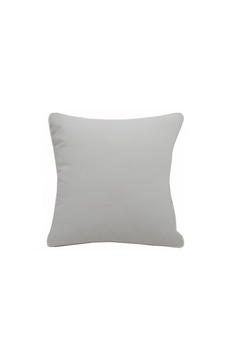 Iris and Bee Indoor/Outdoor Throw Pillow, Alternate, color, Purple
