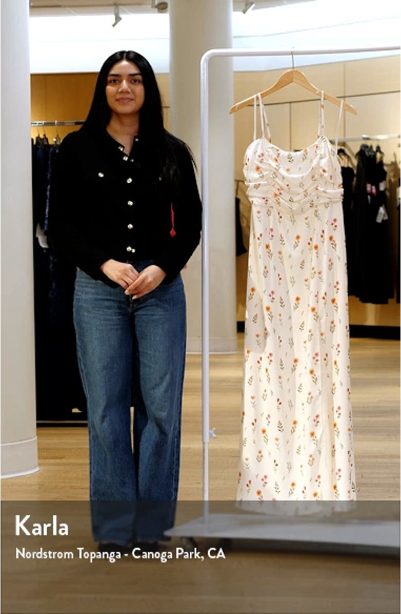 Ariel Floral Maxi Sundress, sales video thumbnail