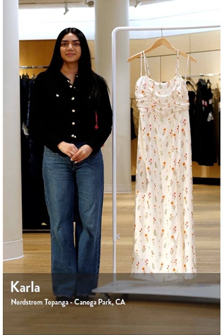 Ariel Floral Maxi Sundress video