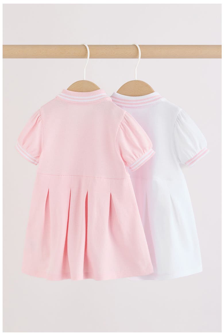 Kids' Set of 2 Assorted Tennis Dresses, Alternate, color, PINK/ WHITE
