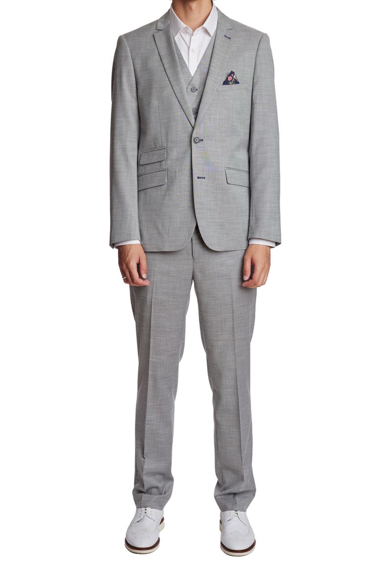 Dover Modern Fit Sport Coat, Alternate, color, LIGHT GREY SHARK