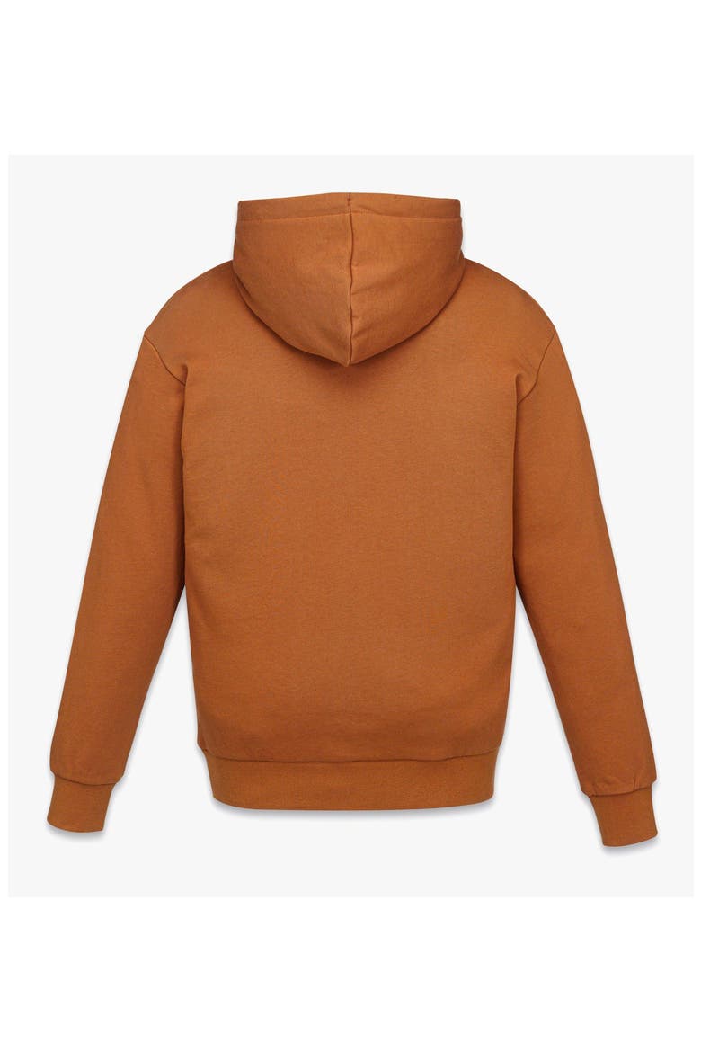 Classic Logo Hoodie in Organic Cotton, Alternate, color, Cognac