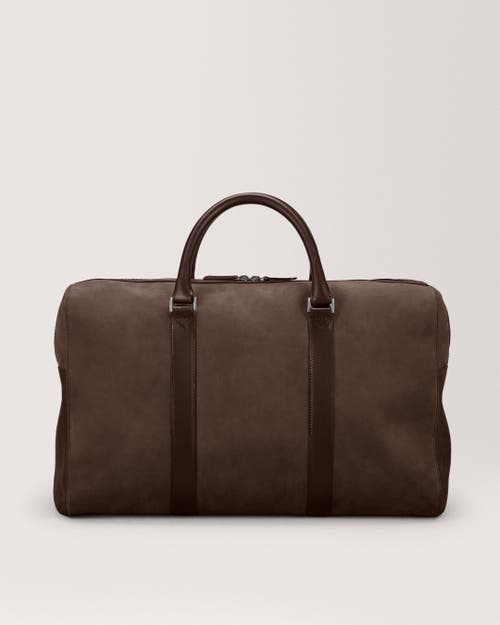 Carl Friedrik Compact Duffle Bag In Chocolate